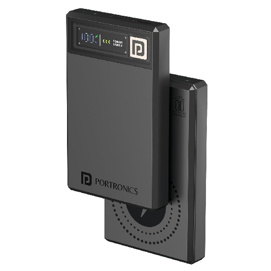 Portronics Luxcell MagClick 10k 10000 mAh 15W Magnetic